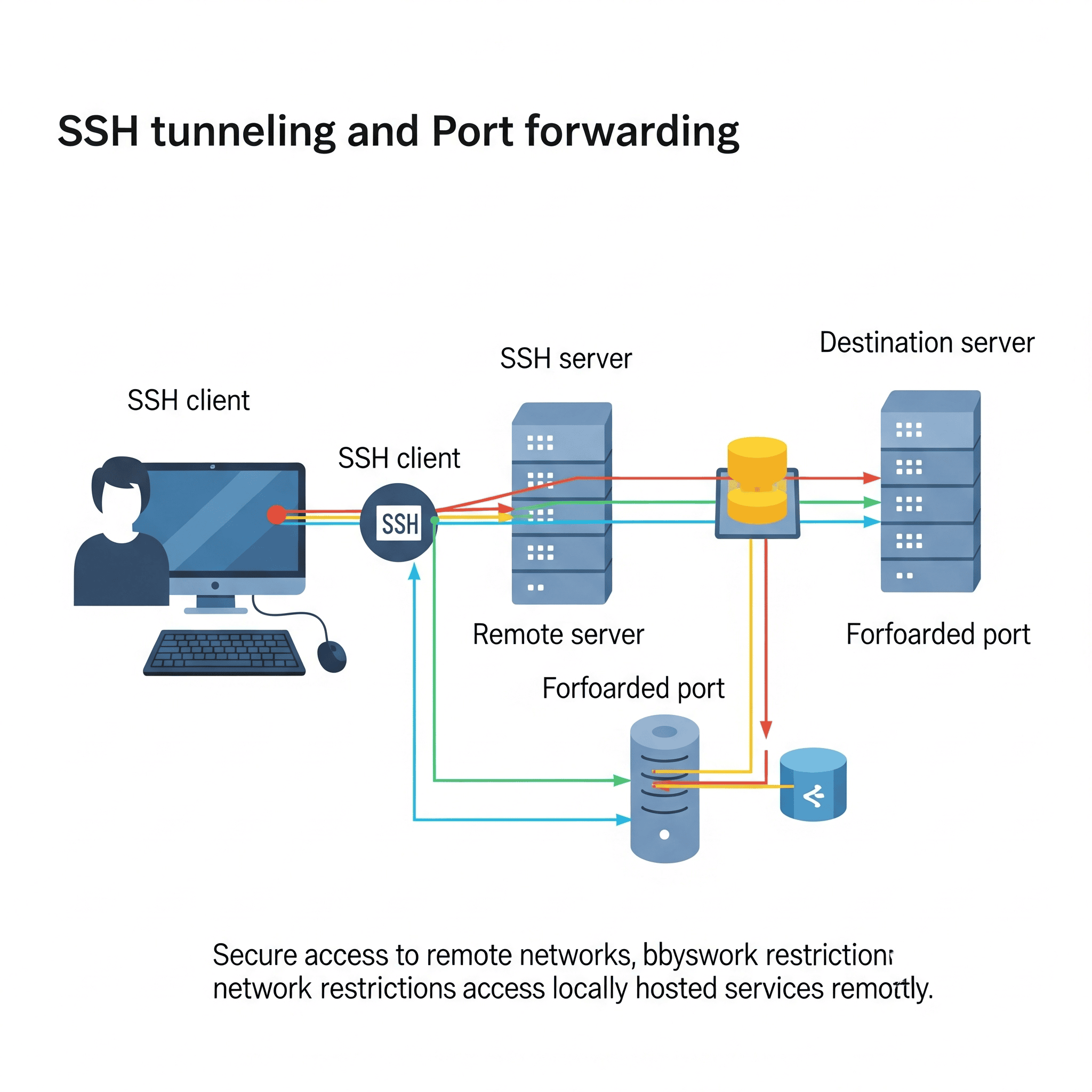 SSH Tunneling dan Port Forwarding di Linux: Cara Kerja dan Penerapannya